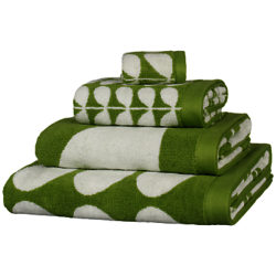 Orla Kiely Stem Jacquard Towels Apple